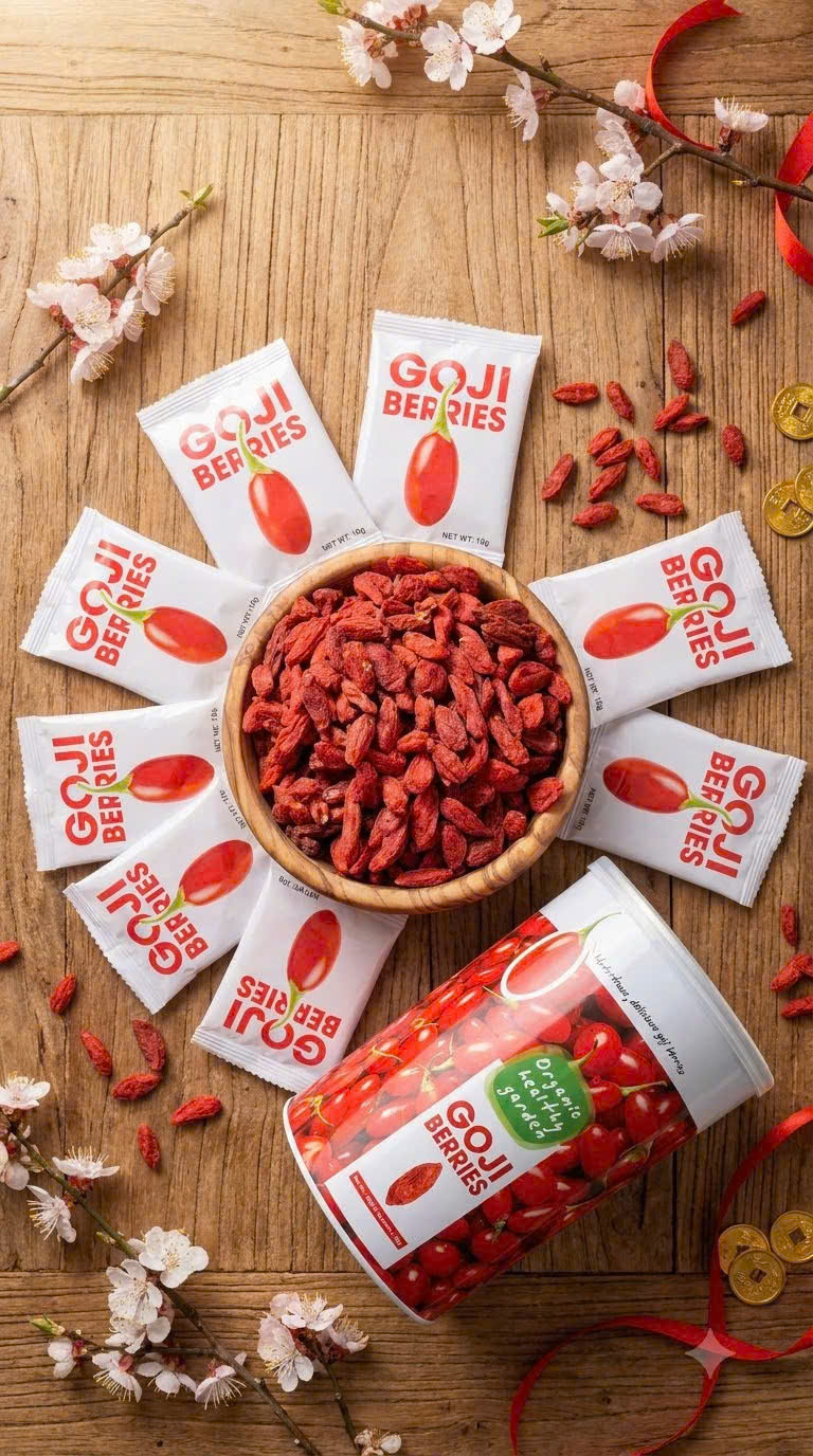 Kỷ tử LONG hộp thiếc 150G